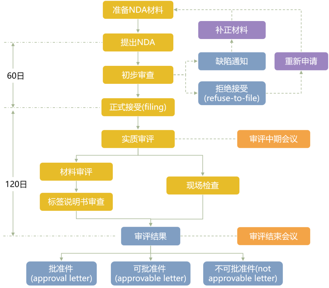 新药上市审批(new drug application)流程